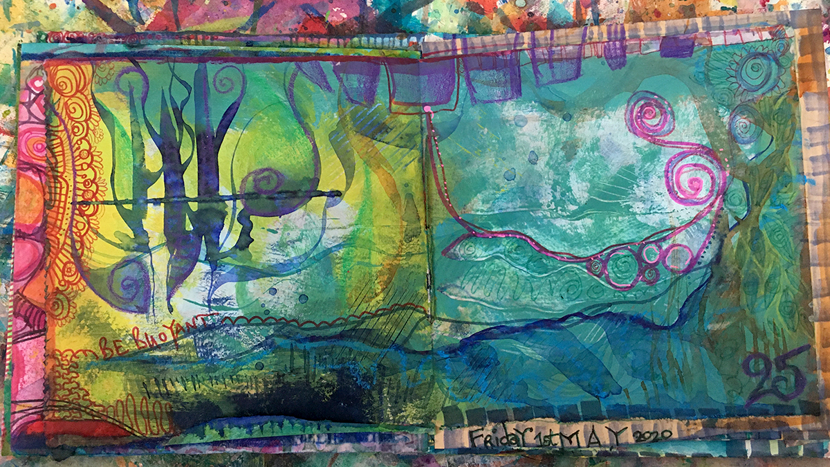 25 days of junk&nbsp;journaling