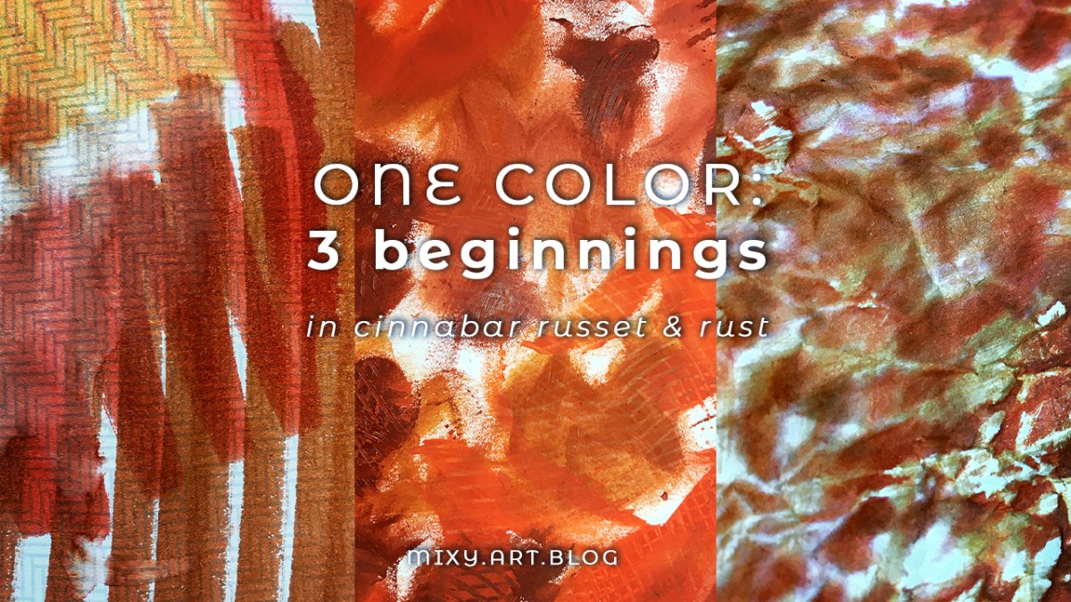1 color: 3&nbsp;beginnings