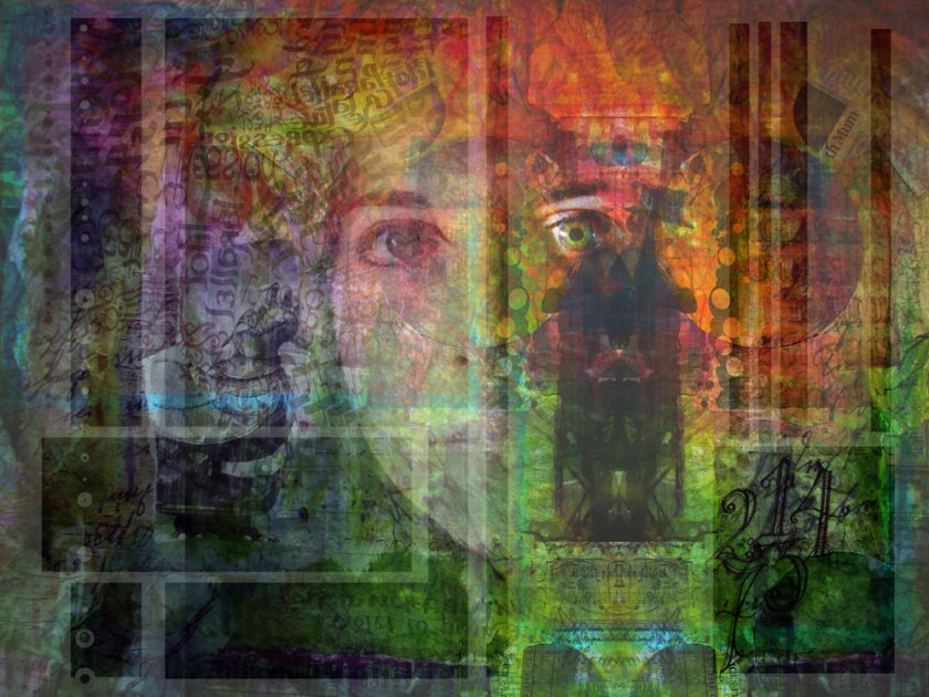 digital collage - this looks familiar from somewhere..!