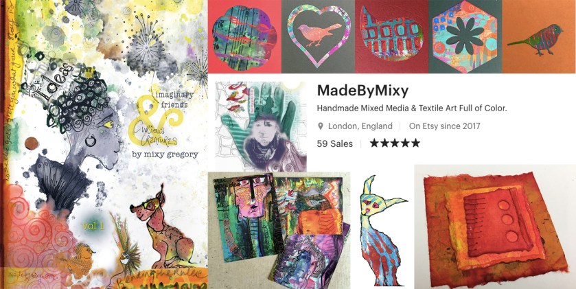 Etsy Store Made by Mixy