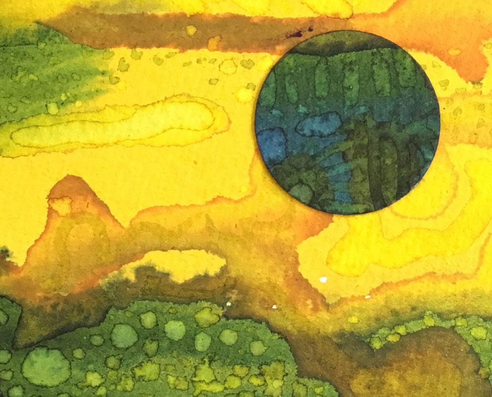 the space in&nbsp;between