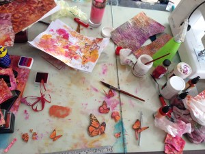 an untidy desk is the sign of...