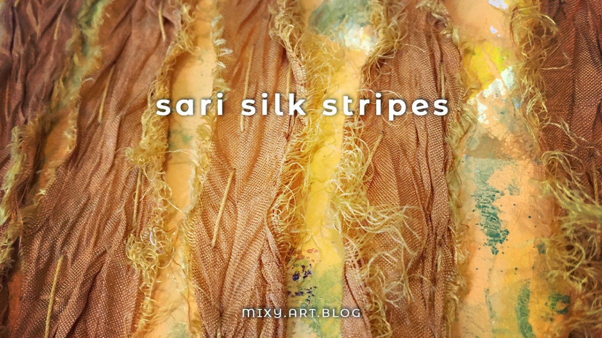 sari silk stripes