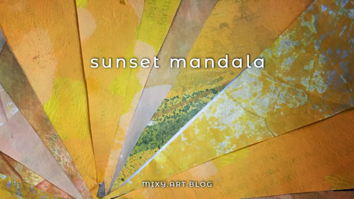 sunset mandala